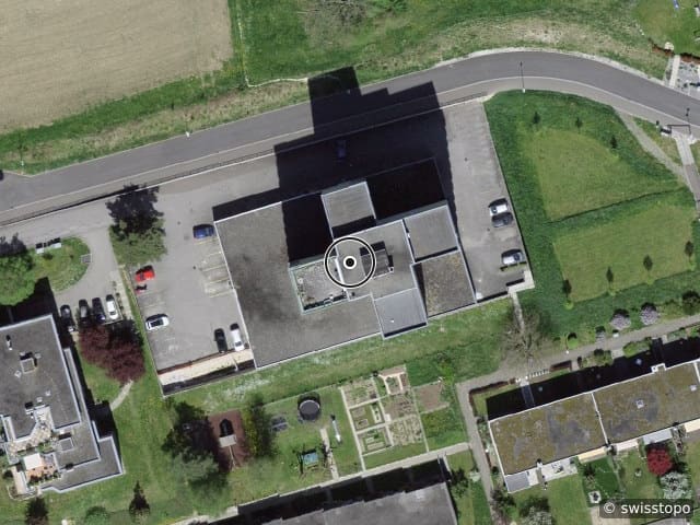 Luftbild der Lage – Plein-Soleil 16, 2740 Moutier