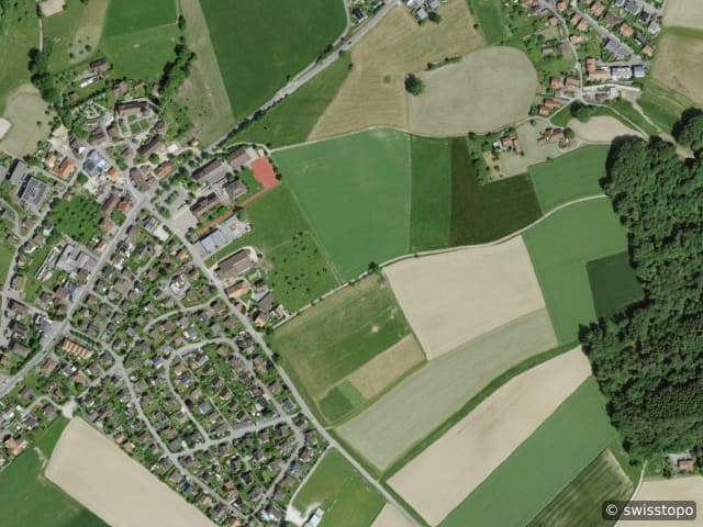 Luftbild Bösingen