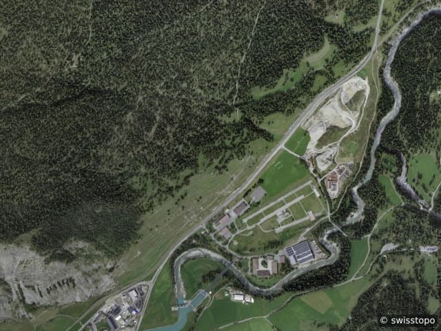 Luftbild S-chanf