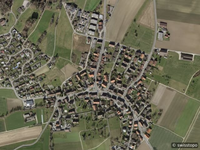 Luftbild Stadel b. Niederglatt