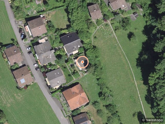 Luftbild Kirchweg 36, Sigriswil