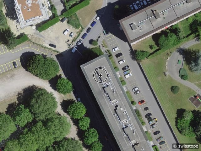 Luftbild Avenue de la Rochelle 22, Prilly