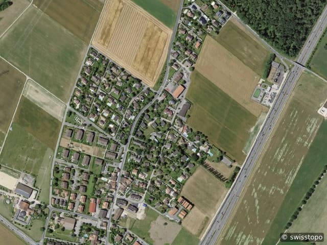 Luftbild Bogis-Bossey