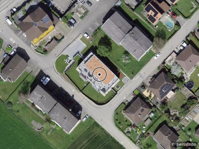 Luftbild Stockmattweg 7, Arch