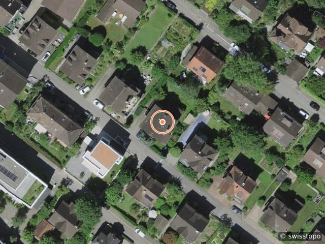 Luftbild Austrasse 9, Baden