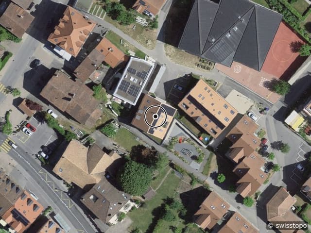 Luftbild Chemin de la Romanellaz 8, Crissier