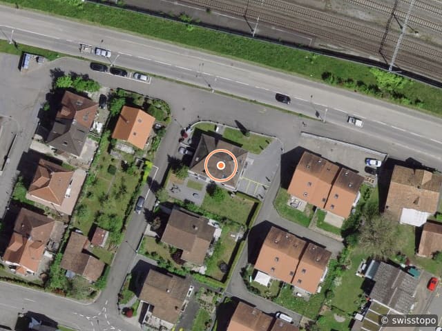 Luftbild Bielackerstrasse 1, Dulliken