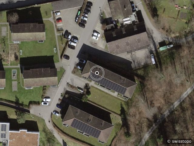 Luftbild der Lage – Neuhofweg 6, 8304 Wallisellen