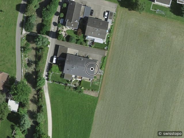Luftbild Glängweg 23, Nebikon