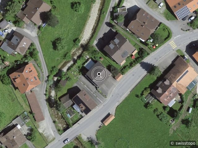 Luftbild der Lage – Dorf 472c, 3154 Rüschegg Heubach