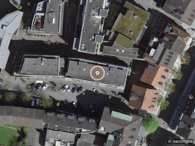 Luftbild Schulhausstrasse 2, Langenthal