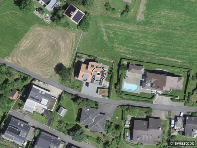 Luftbild Tannenbühlweg 13a, Hilterfingen
