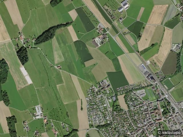 Luftbild Boswil