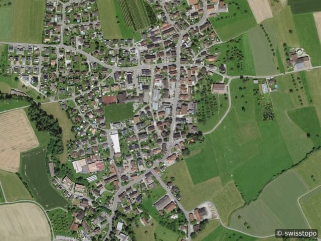 Luftbild Zihlschlacht