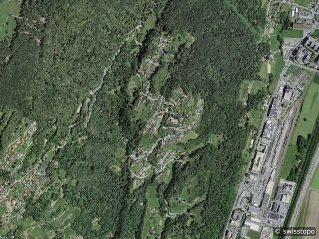 Luftbild Bosco Luganese