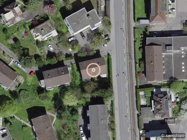 Luftbild Tannenblickweg 1, Zollikofen