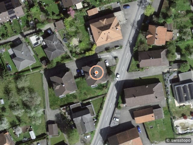 Luftbild Dorfstrasse 61, Grossaffoltern