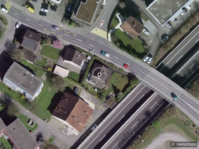 Luftbild Blickensdorferstrasse 1, Baar