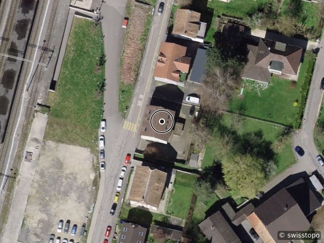 Luftbild Rue de Lorette 8, Porrentruy