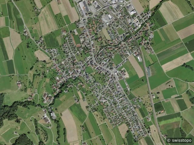 Luftbild Boswil