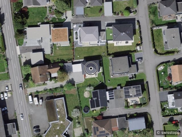 Luftbild Hauptstrasse 43b, Kriegstetten