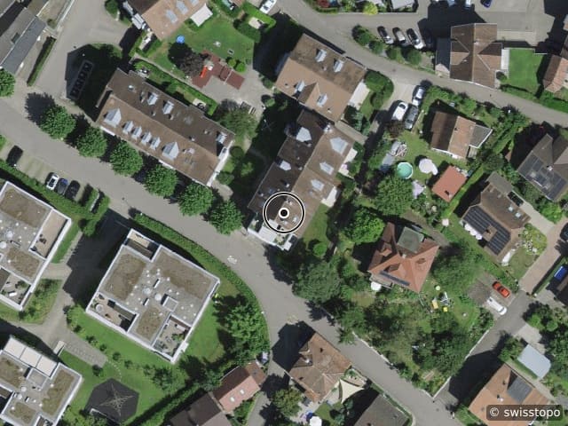Luftbild Pilatusstrasse 13, Aarburg Mietpreis