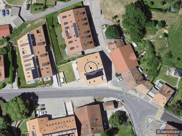 Luftbild Rue du Moulinet  1, Gimel