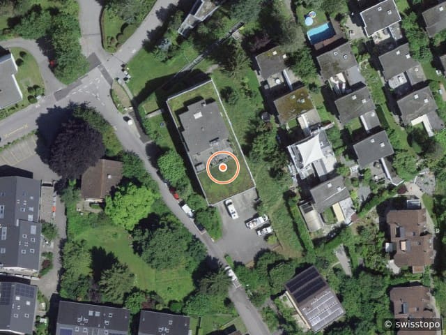 Luftbild Weieneggstrasse 3, Steffisburg