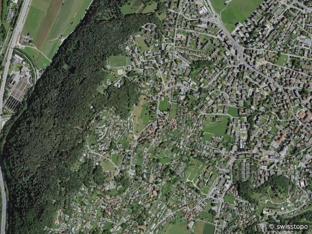 Luftbild Breganzona