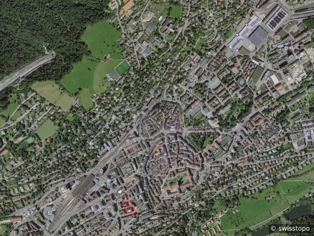 Luftbild St. Gallen