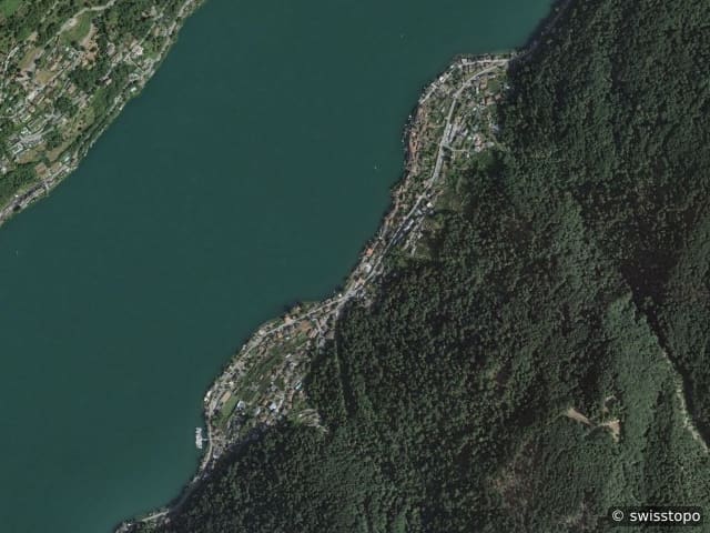 Vista aerea: la zona