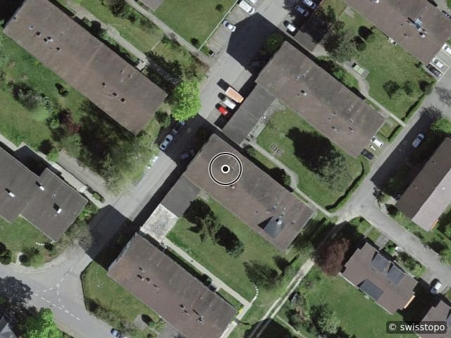 Luftbild der Lage – Blinzernfeldweg 14, 3073 Gümligen