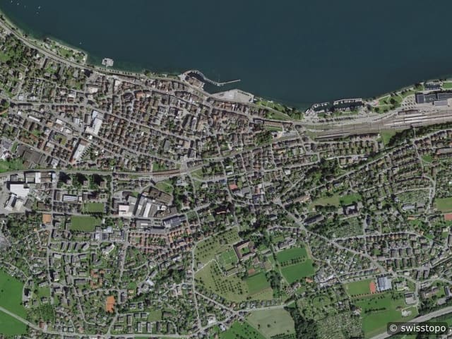 Luftbild Rorschach