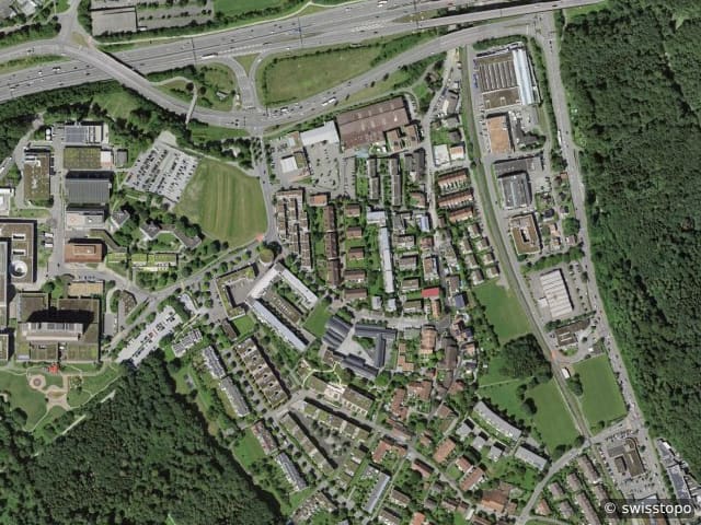 Luftbild Baden
