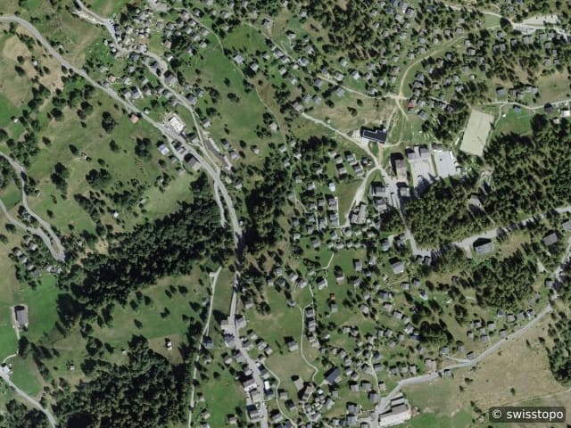 Luftbild Bellwald