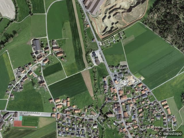 Luftbild Rapperswil
