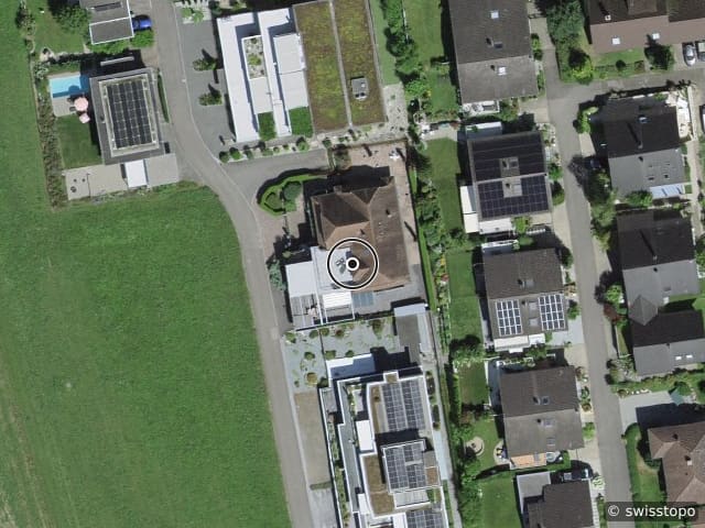 Luftbild Haldenweg 6, Meisterschwanden