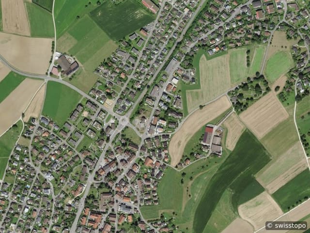Vista aerea della posizione – 5420 Ehrendingen