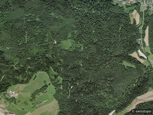 Luftbild in Laufenburg