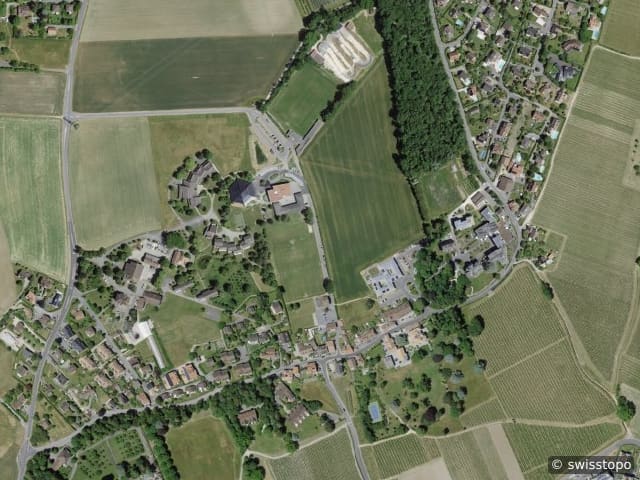 Luftbild Echichens