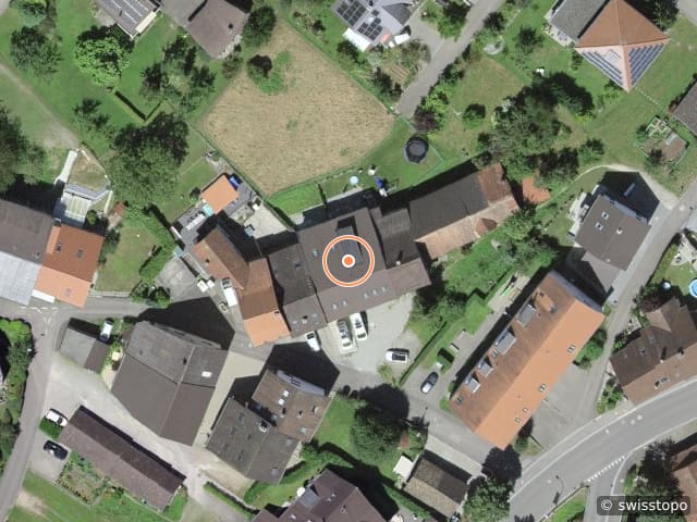 Luftbild Obere Gasse 6, Wittnau
