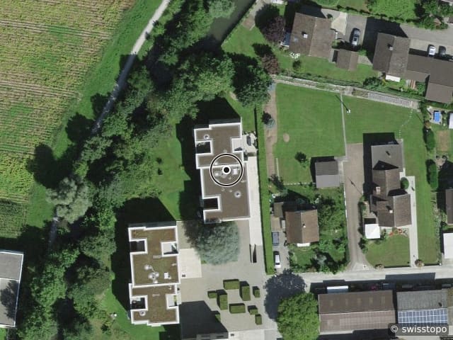 Luftbild der Lage – Benoit-Mayweg 16, 5040 Schöftland