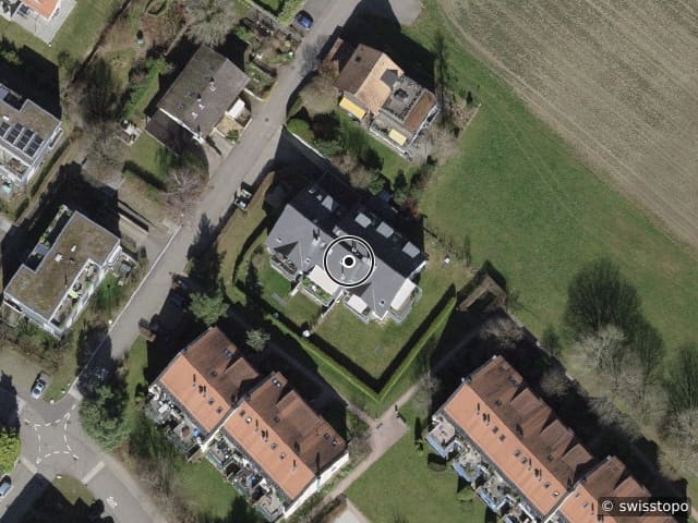 Luftbild Fridlimattstrasse 5, Binz