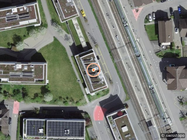 Luftbild Eichenweg 15, Belp