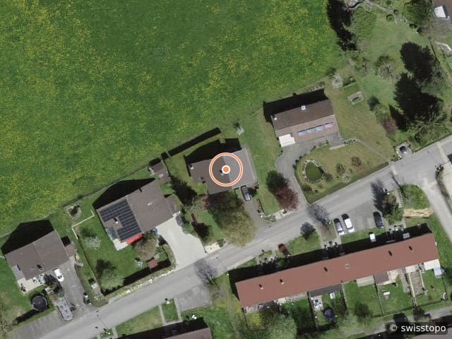Luftbild Rue du Bruye 34, Reconvilier