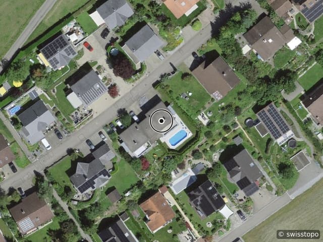 Luftbild Haldenstrasse 14B, Balterswil