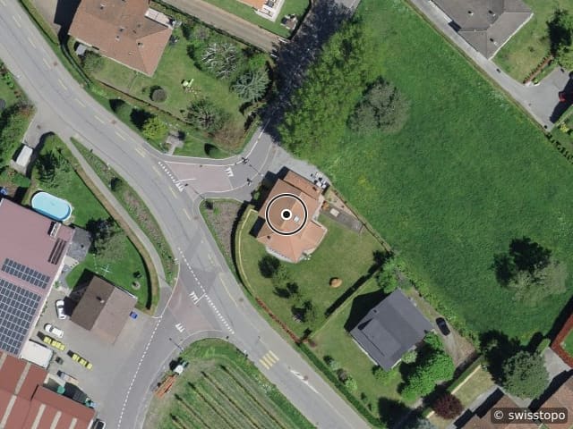 Luftbild Rue des Lances 2, Charrat