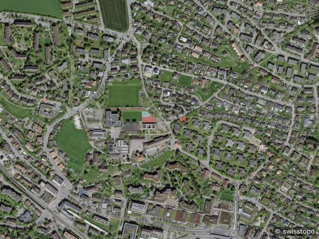 Luftbild: das Gebiet