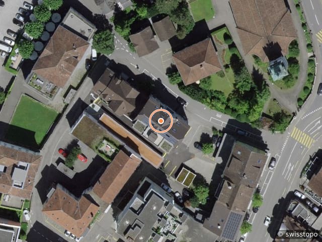 Luftbild Chilegässli 1, Wohlen