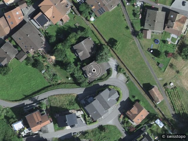 Luftbild Gubiweg 7, Leissigen